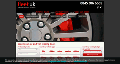 Desktop Screenshot of fleetuk.com